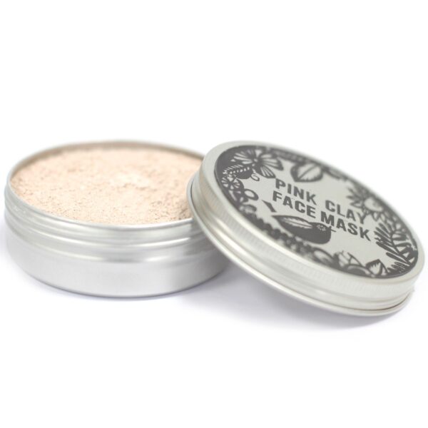 Rosa Ansiktsmask av Lera 50g