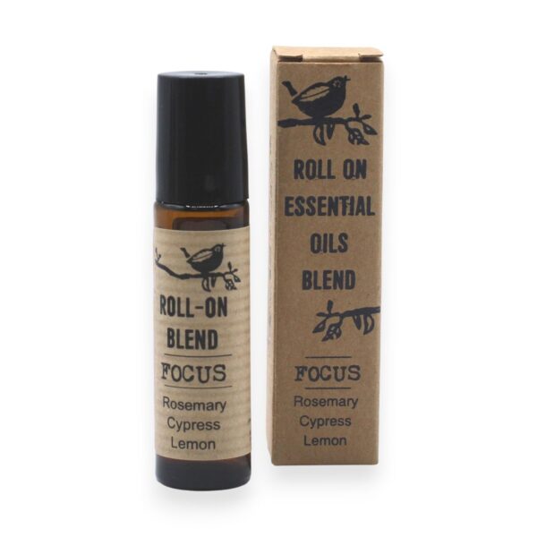 Roll On Eteriska Oljeblandningar 10ml - FOKUS