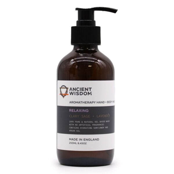Muskatellsalvia & Lavendel Hand- & Duschtvål 250ml