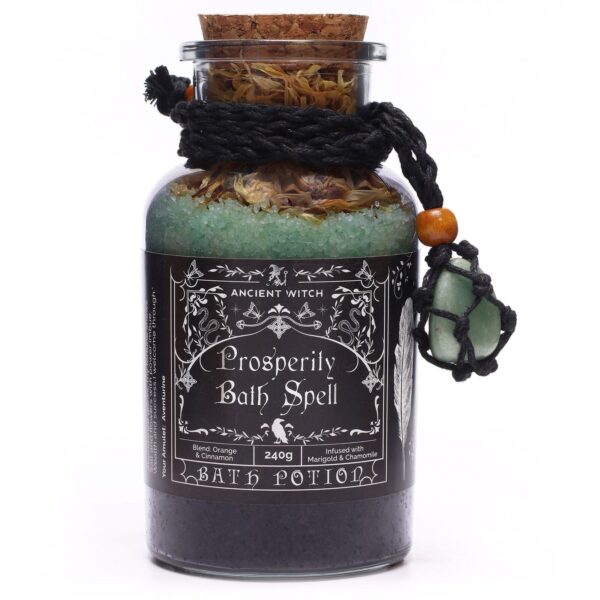 Ancient Witch Badelixir & Aventurin Amulett - Välstånd