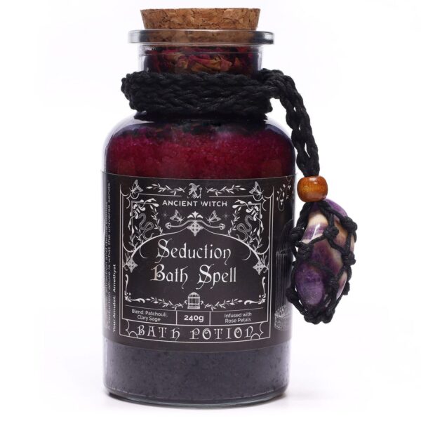 Ancient Witch Badelixir & Ametist Amulett - Förförelse