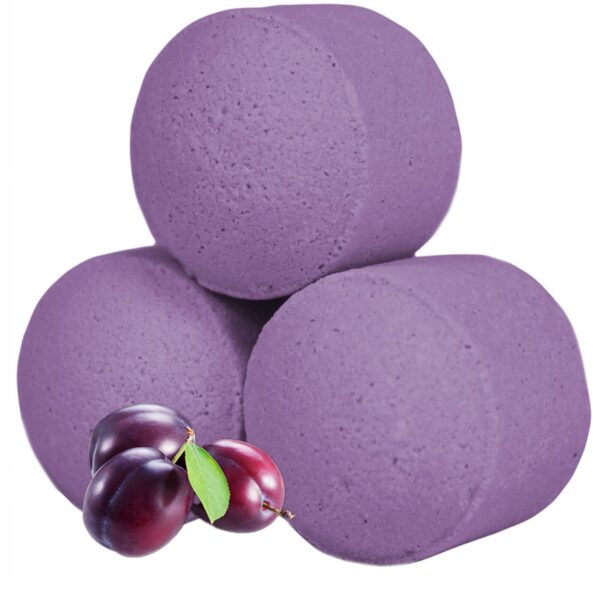 1.3 Kg Ask med Badpiller - Plommon
