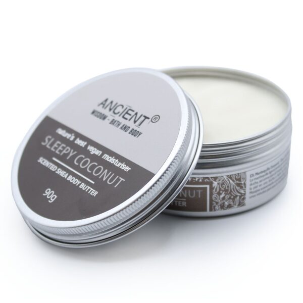 Doftande Shea Kroppssmör 90g - Sömnig Kokosnöt