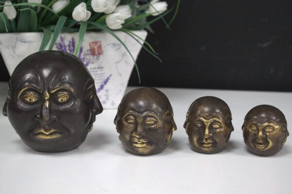 Fengshui - Fyra Ansikten Buddha - 10cm