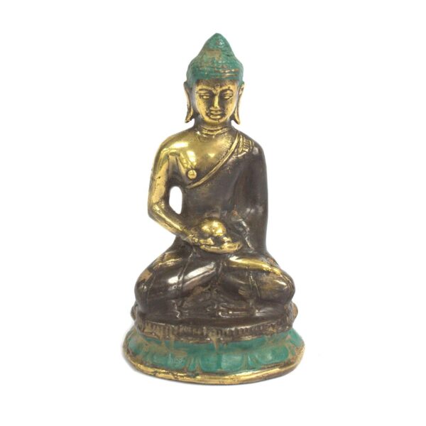 Medelstor Sittande och Mediterande Buddha