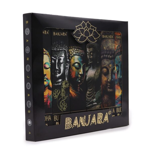 Banjara Buddha – Presentförpackning med 6 Rökelsesorter