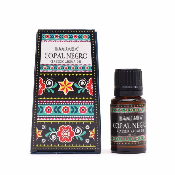Banjara Indisk Doftolja 10ml - Svart Kopal