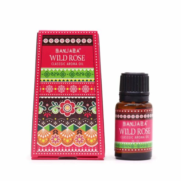 Banjara Indisk Doftolja 10ml - Vild Ros