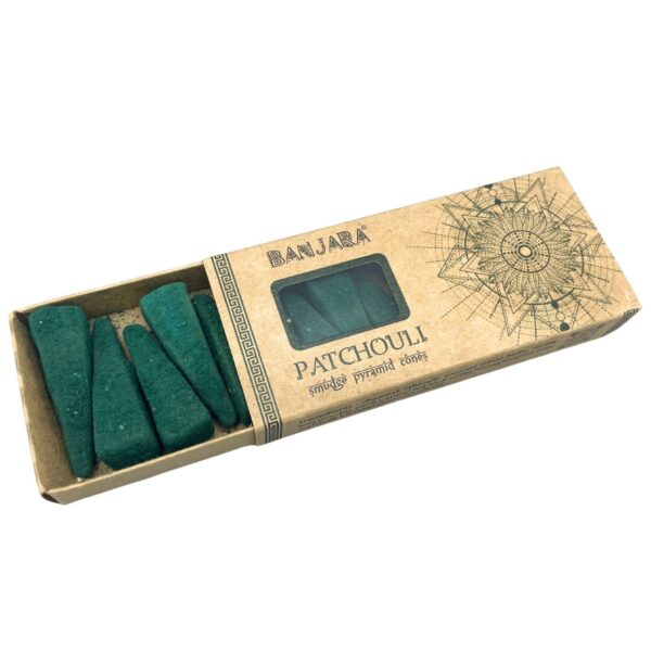 Banjara Pyramidformade Rökelsekoner - Patchouli