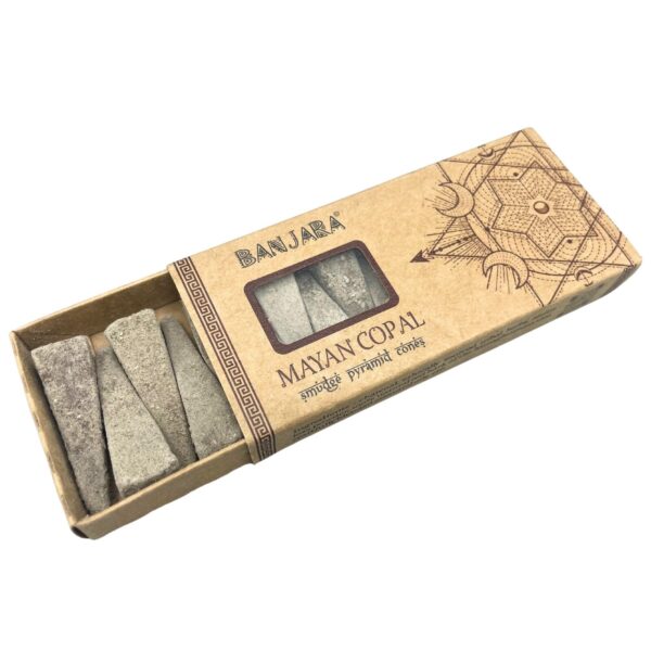 Banjara Pyramidformade Rökelsekoner - Maya-kopal