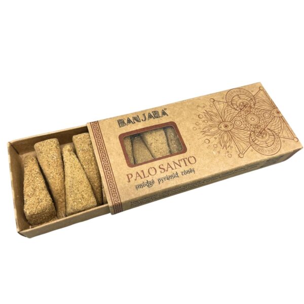 Banjara Pyramidformade Rökelsekoner - Palo Santo