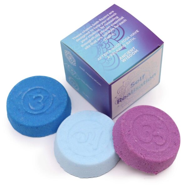 Chakra Brusande Badtablett - Litet Paket - Självförverkligande