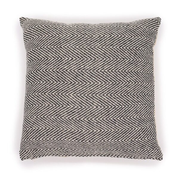 Klassisk Kuddfodral - Fiskben Tunn Grå - 40x40cm - 2-pack