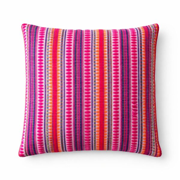 Klassiskt kuddfodral - Neonränder - 45x45 cm - 2-pack