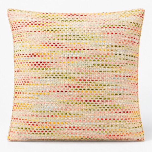 Kuddfodral i klassisk stil - Gömd regnbåge - 60x60cm - Jumbo-stil - 2-pack