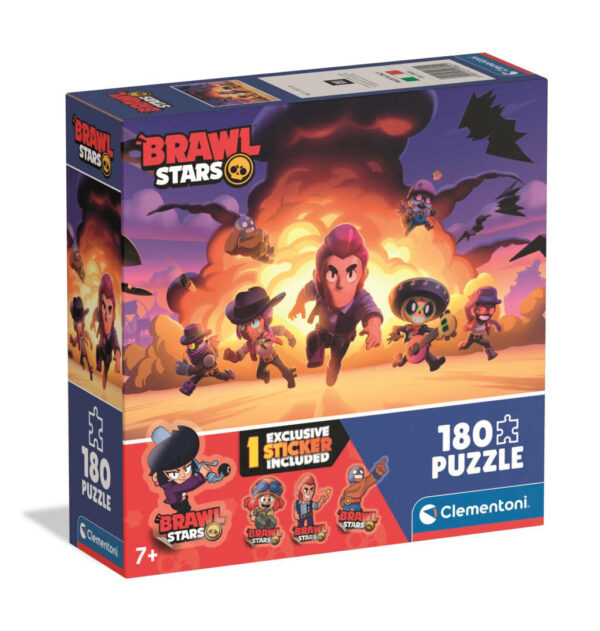 Brawl Stars Wild Escape Clementoni pussel 180 bitar