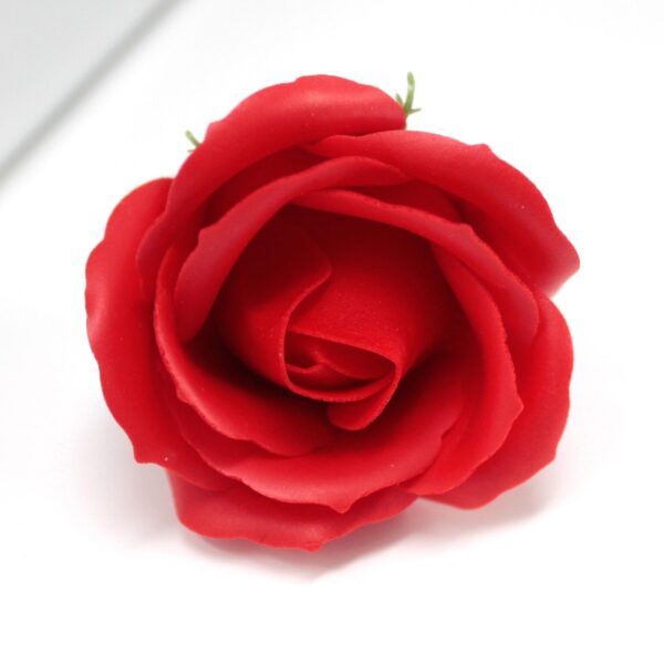 Tvålblommor till Hantverk - Mellanstor Ros - Röd