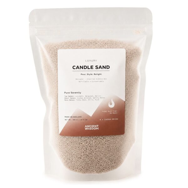 Doftljussand - Latte Beige - Pure Serenity - 300g