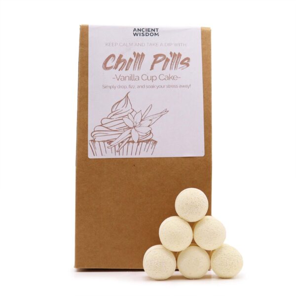 Badpiller Presentpaket 350g - Vanilj Cupcake