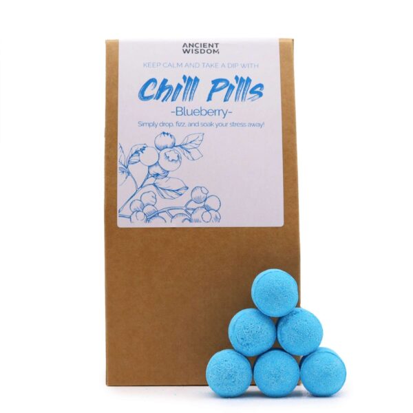 Badpiller Presentpaket 350g - Blåbär