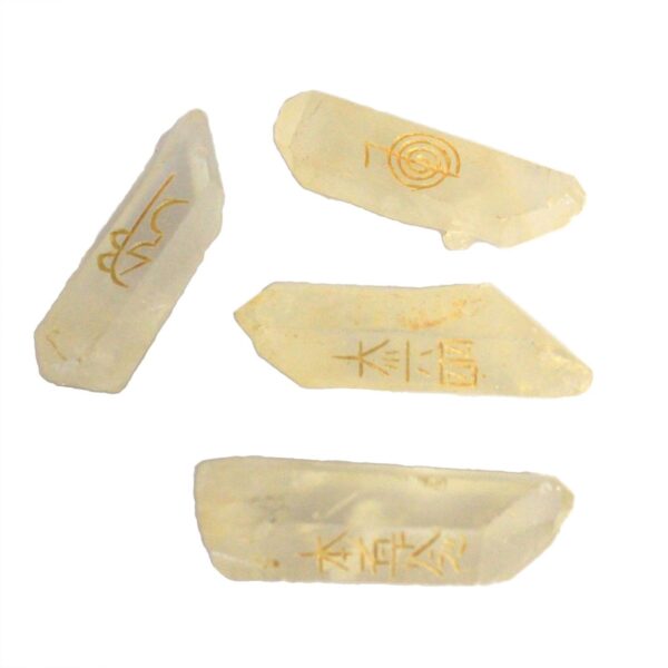 Fengshui Quatra-Set - Naturlig Kvarts
