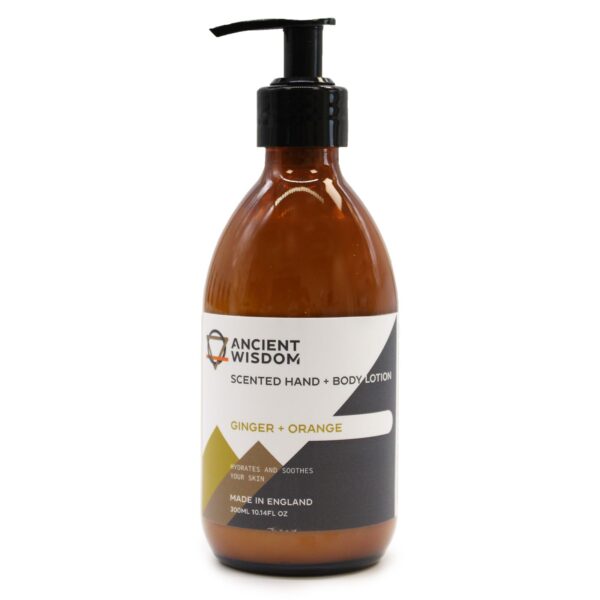 Ingefära & Apelsin Hand- & Hudkräm 300ml