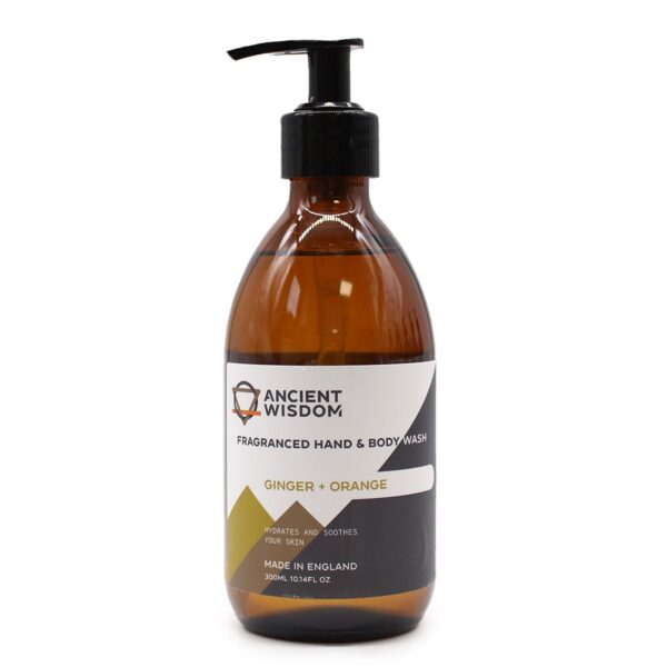 Ingefära & Apelsin Hand- & Duschtvål 300ml