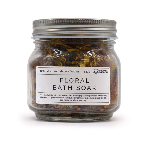 Blandning med Torkade Blommor till Bad - Naturlig - 140g