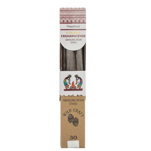 30g Golden Rökelsepinnar av Harts - Olibanum - 12-pack