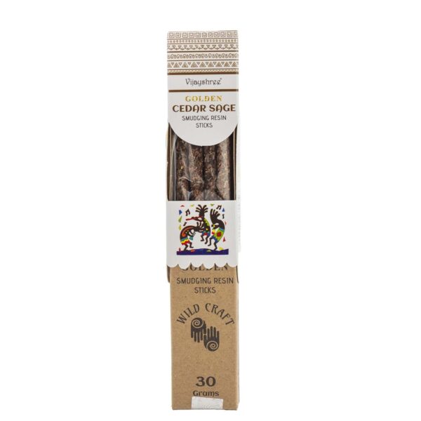 30g Golden Rökelsepinnar av Harts - Ceder & Salvia