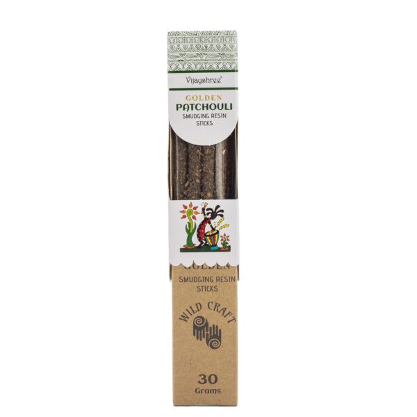 30g Golden Rökelsepinnar av Harts - Patchouli