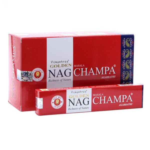 15g Golden Nag - Champa Rökelse