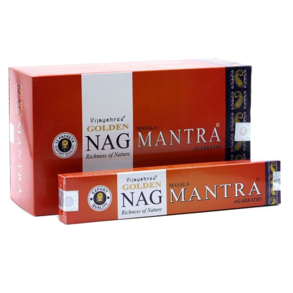 15g Golden Nag - Mantra Rökelse