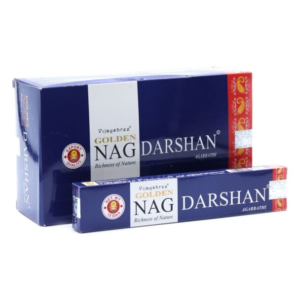 15g Golden Nag - Darshan Rökelse