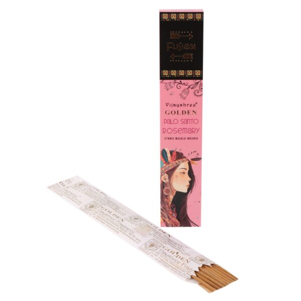 15g Golden Palo Santo Rökelsepinnar - Rosmarin