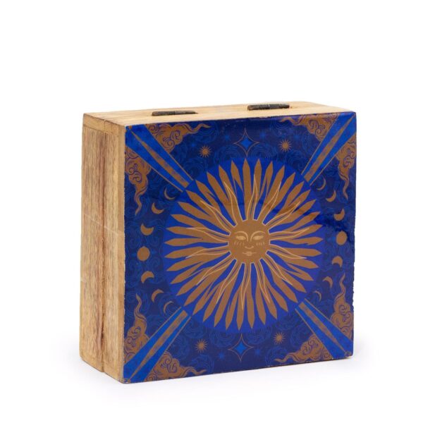 Medelstor Fyrkantig Ask 13.5x13.5x6cm - Hop Hare