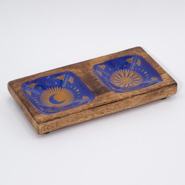 Dubbel Smyckesbricka 20x10x2.5cm - Hop Hare