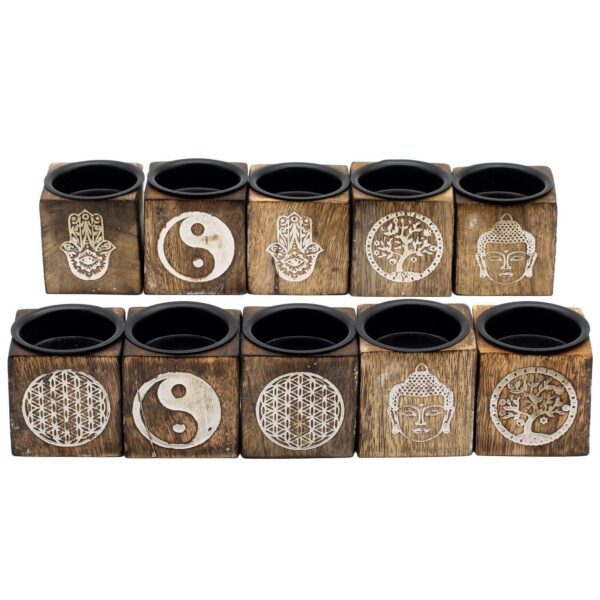 Multifunktionell Hållare - Kub - Esoterisk Kollektion - 10-pack