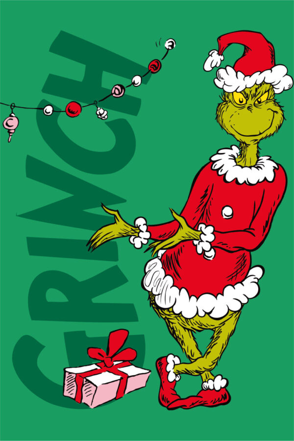 The Grinch Presents microfleecefilt 100x150 cm