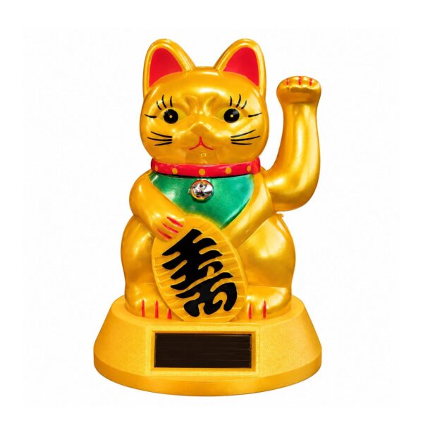 Soldriven Lycklig Katt