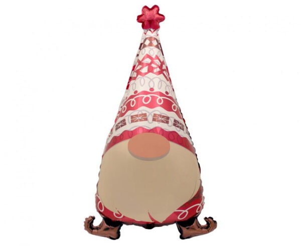 Christmas Gnome folieballong 91 cm