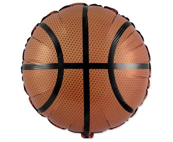 Basketboll folieballong 45 cm (WP)