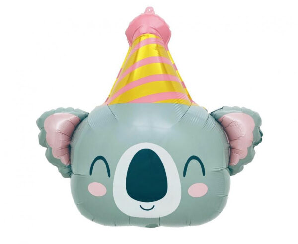 Koala födelsedagsfolieballong 50 cm