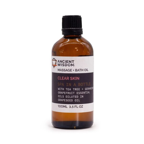 Klar Hud Massageolja - 100ml