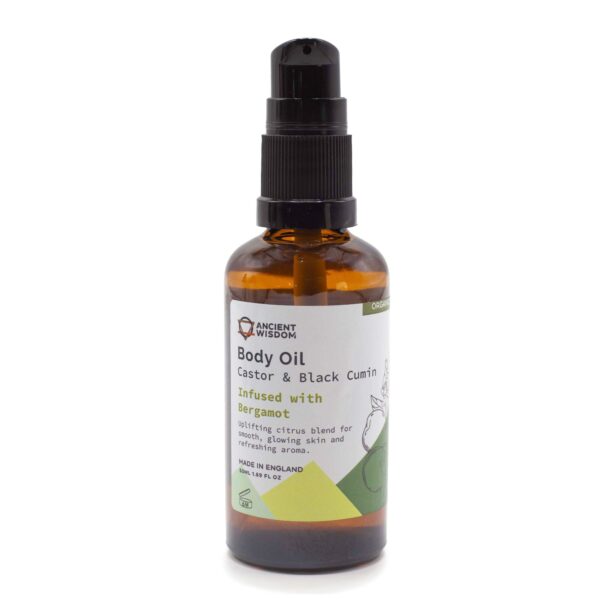 Ekologisk Kroppsolja 50ml - Bergamott