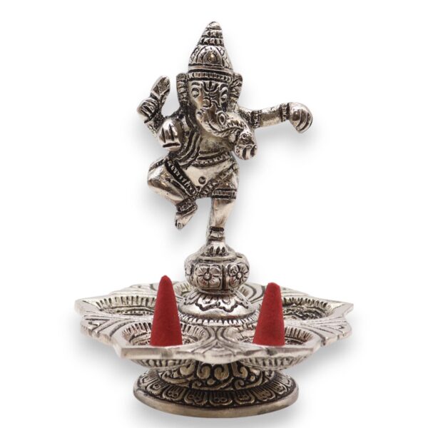 Rökelsehållare - Dansande Ganesha 14x10cm