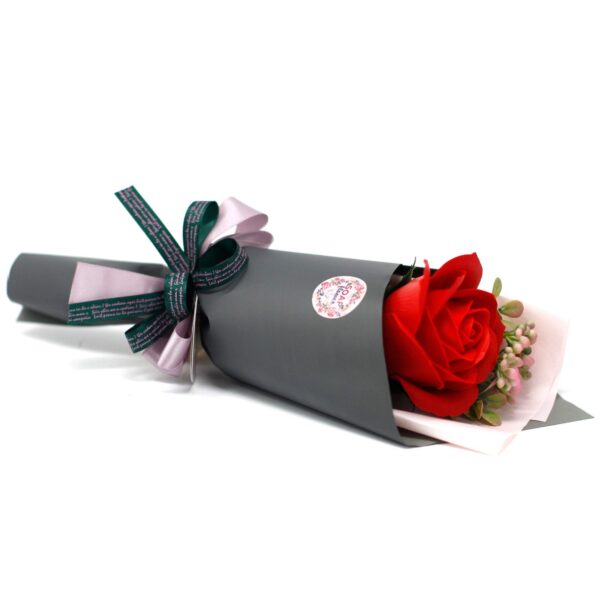 Tvålblommor - Bukett - Stor Ros