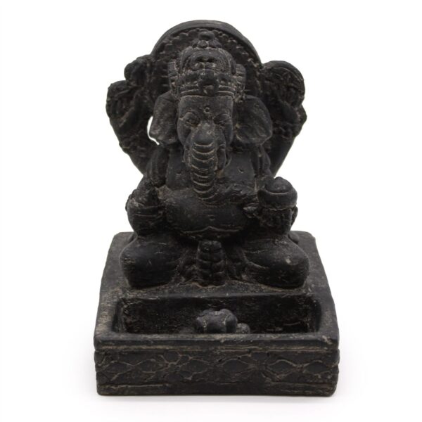 Ganesh Fengshui Rökelsehållare (svart antik)
