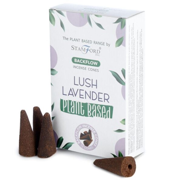 Växtbaserade Tillbakaflöde Rökelsekoner - Lavendel