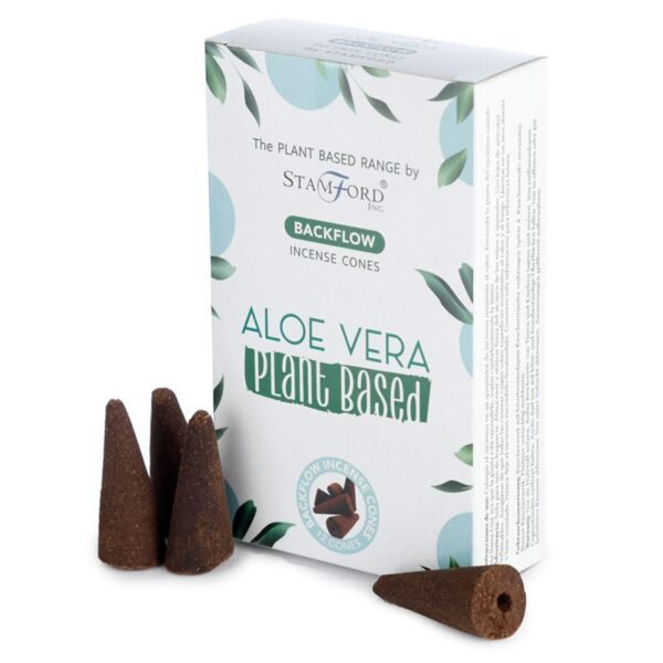 Växtbaserade Tillbakaflöde Rökelsekoner - Aloe Vera